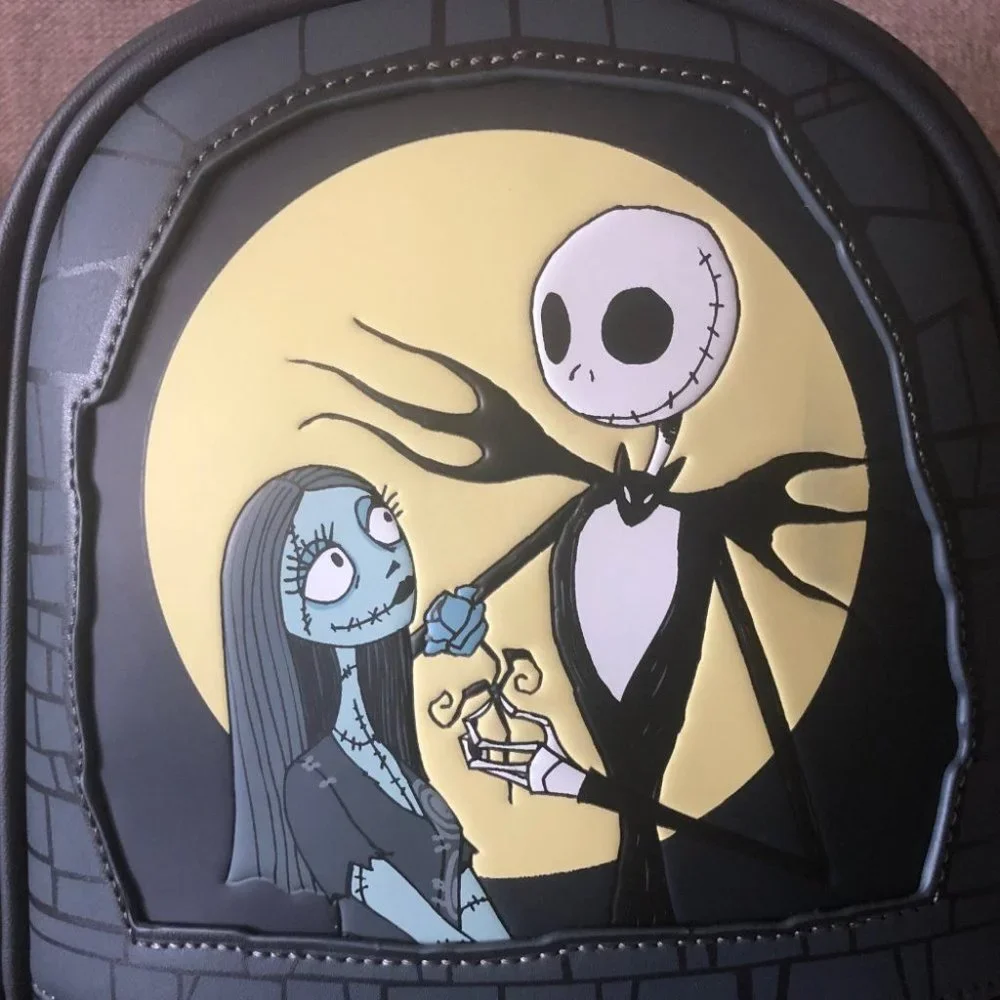 NWT Loungefly Disney Nightmare Before Christmas NBC Jack Heart Sally Grail Goth